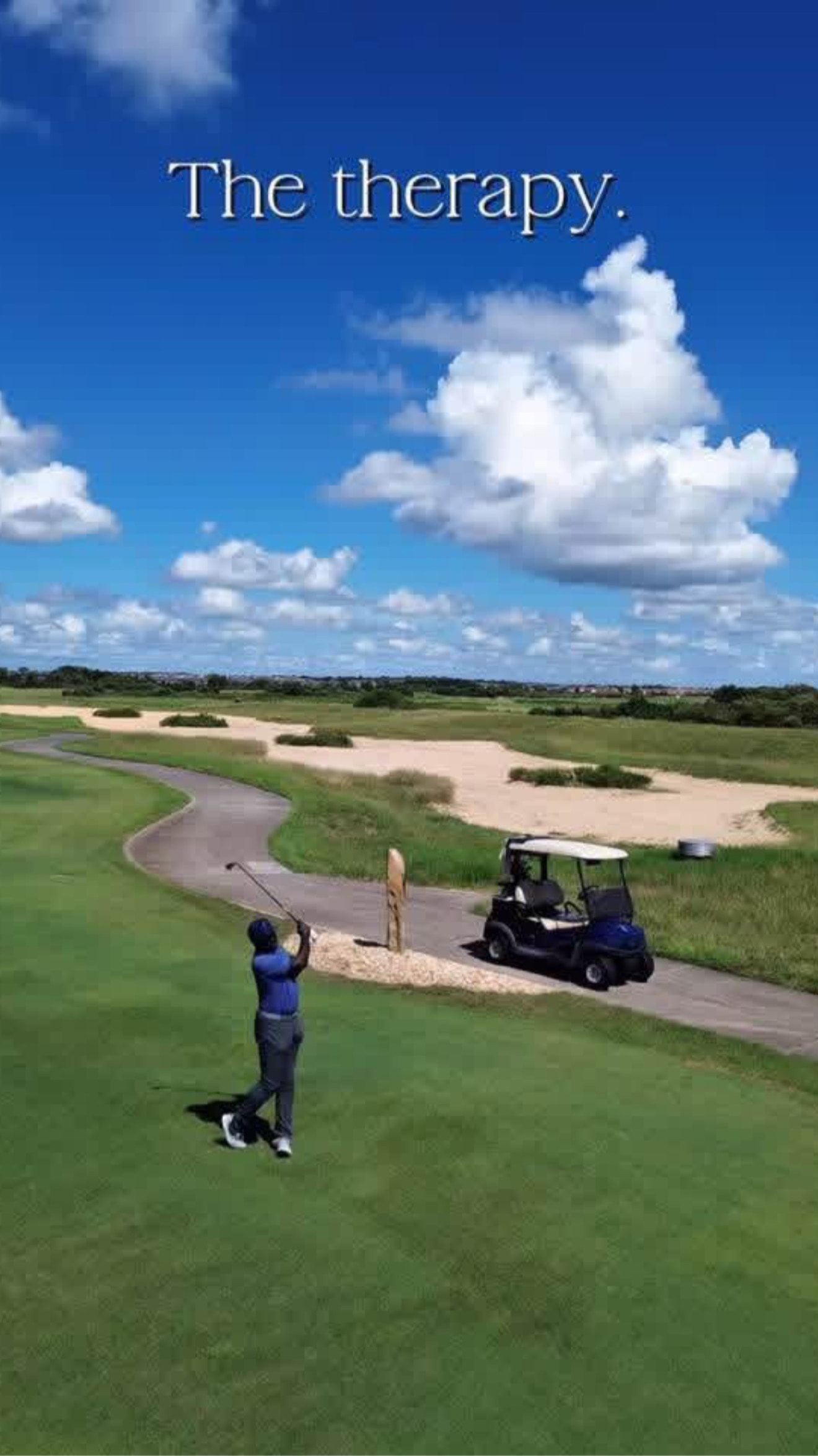 Golf course landscape